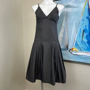Ben Sherman Dress Fit and flare pleated knee length sleeveless size small